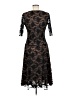 CAbi Animal Print Brown Cocktail Dress Size M - photo 2