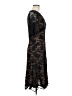 CAbi Animal Print Brown Cocktail Dress Size M - photo 4