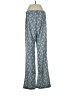 Ownley Print Blue Casual Pants Size S - photo 2