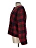 Karen Scott Plaid Red Cardigan Size L - photo 5