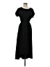 Unbranded Solid Black Casual Dress Size M - photo 1