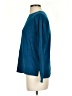 Lands' End 100% Cotton Solid Blue Pullover Sweater Size XS - photo 5