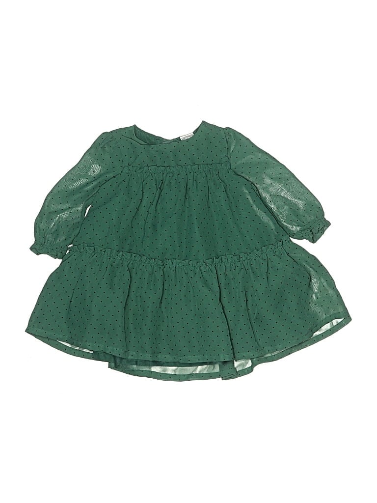 Pre-owned Carter's Babies' Dress In Green