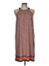 Mud Pie Print Orange Casual Dress Size L - photo 1