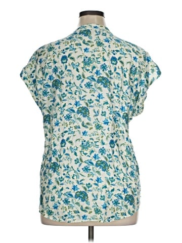 Cynthia Steffe Short Sleeve Blouse (view 2)