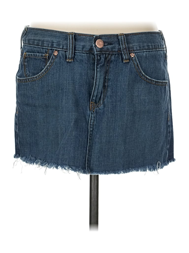 Pre-owned Old Navy Denim Skirt In Blue