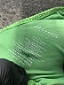 LA Hearts Polka Dots Green Swimsuit Top Size L - photo 3