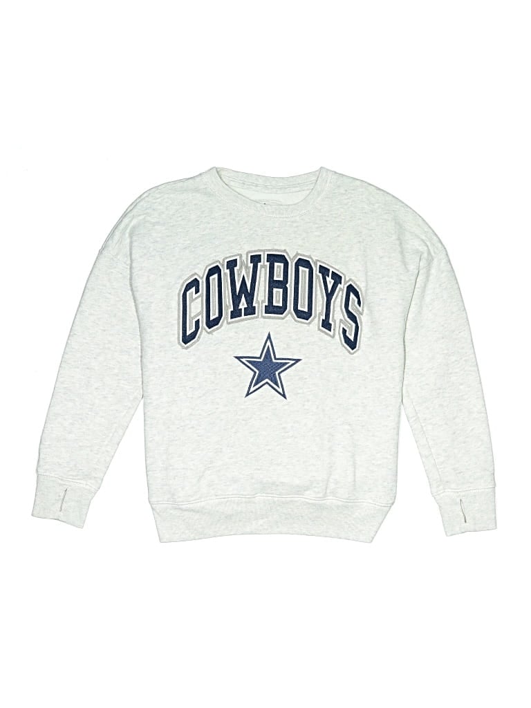Pre-owned Nfl Kids' Sweatshirt In Silver