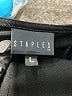 Staples Solid Black Casual Dress Size L - photo 7