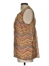 Fig and Flower Brown Sleeveless Blouse Size L - photo 5