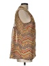 Fig and Flower Brown Sleeveless Blouse Size L - photo 4