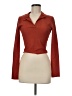 Shein Brown Long Sleeve Polo Size M - photo 1