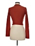 Shein Brown Long Sleeve Polo Size M - photo 2
