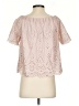 Parker Pink Short Sleeve Blouse Size XS - photo 2