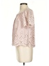 Parker Pink Short Sleeve Blouse Size XS - photo 5