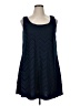 Maurices 100% Polyester Chevron-herringbone Blue Casual Dress Size XL - photo 1