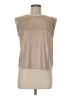 Bailey 44 Metallic Tan Sleeveless T-Shirt Size M - photo 1