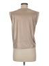 Bailey 44 Metallic Tan Sleeveless T-Shirt Size M - photo 2