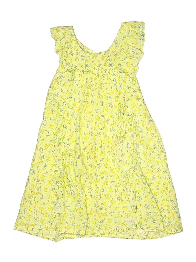 Pre-owned Tahari Kids' Dress In Yellow