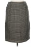 Doncaster Collection Houndstooth Gray Wool Skirt Size 12 - photo 1