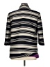 Ann Taylor Stripes Gray Coat Size XL - photo 2