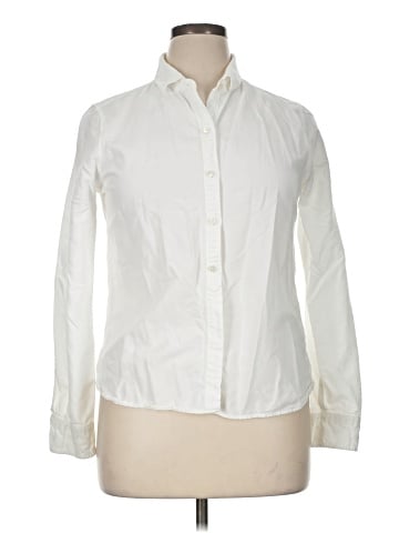 Lands' End Canvas Long Sleeve Button-Down Shirt (view 1)