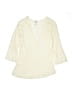 XCVI Ivory Swimsuit Cover Up Size XS - photo 2