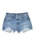 Levi's 100% Cotton Blue Denim Shorts Size 26 waist - photo 1