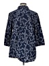 Chico's Stars Blue 3/4 Sleeve Button-Down Shirt Size XL (3.5) - photo 2