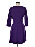 Rumia Solid Purple Casual Dress Size M - photo 2