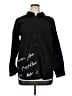 Luukaa 100% Cotton Black Long Sleeve Button-Down Shirt Size 16 - photo 1