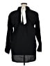 Luukaa 100% Cotton Black Long Sleeve Button-Down Shirt Size 16 - photo 2