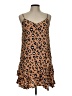 Thakoon Animal Print Brown Casual Dress Size 10 - photo 1
