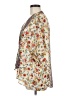 Self Esteem 100% Polyester Ivory Kimono Size M - photo 5