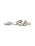 Badgley Mischka Silver Sandals Size 8 1/2 - photo 1