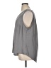 Torrid 100% Polyester Gray Sleeveless Blouse Size 1X Plus (1) - photo 5
