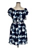 No Boundaries Tie-dye Blue Casual Dress Size XL - photo 1
