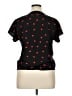 Assorted Brands Hearts Black Short Sleeve Top Size XL (estimated) - photo 2