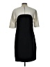 Shoshanna Color Block Black Cocktail Dress Size 12 - photo 2