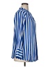 Lane Bryant Stripes Blue 3/4 Sleeve Blouse Size 14 - 16 Plus - photo 4