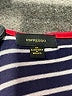 Espresso Stripes Blue Casual Dress Size M - photo 7