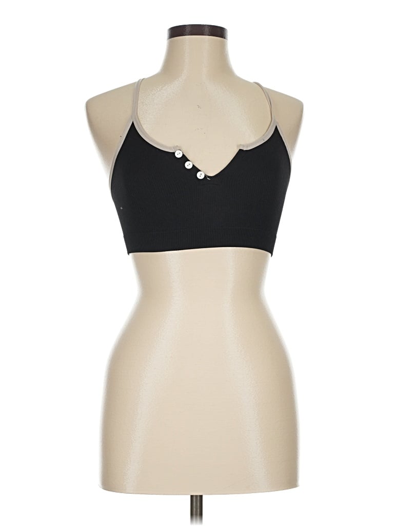 Pre-owned Colsie Tank Top Black Strapless Neckline Tops