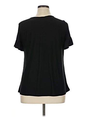 KRISTIN NICOLE Short Sleeve Blouse (view 2)