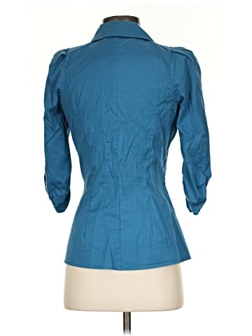 Bisou Bisou 3/4 Sleeve Button-Down Shirt (view 2)