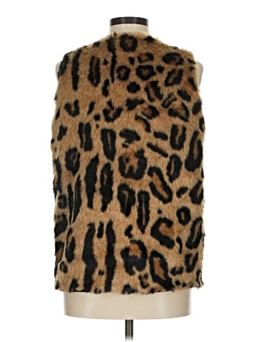 Romeo & Juliet Couture Faux Fur Vest (view 2)
