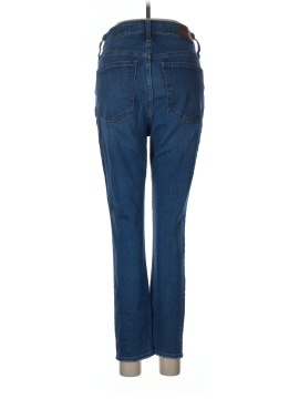 Madewell Curvy High-Rise Skinny Crop Jeans in Lander Wash (view 2)