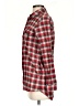 Theory Plaid Red Long Sleeve Button-Down Shirt Size P (petite) - photo 5