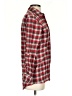 Theory Plaid Red Long Sleeve Button-Down Shirt Size P (petite) - photo 4