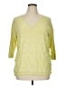 Chico's Yellow Pullover Sweater Size XL (3) - photo 1
