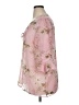 Assorted Brands 100% Polyester Pink 3/4 Sleeve Blouse Size 1X - photo 5